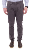 RRP€110 HACKETT Twill Pleated Trousers Size 40R Stretch Garment Dye Zip Fly gallery photo number 6