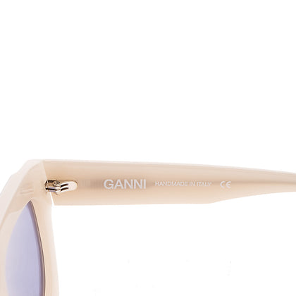 RRP €150 GANNI Butterfly Sunglasses UVA & UVB Protection HANDMADE in Italy gallery photo number 6