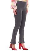 PINKO Sweat Trousers Size IT 44 Melange Flare Cuffs Made in Italy RRP €170 gallery photo number 3