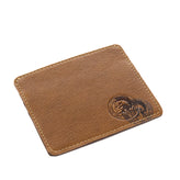 DIESEL 'MOHICANHERO' JOHNAS I Leather Wallet Card Holder Case Grainy Two Tone gallery photo number 1