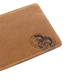 DIESEL 'MOHICANHERO' JOHNAS I Leather Wallet Card Holder Case Grainy Two Tone gallery photo number 3