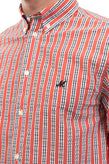 RRP€290 MSGM Shirt Size 39 15 1/2 M  Crumpled Striped Embroidered Made in Italy gallery photo number 5