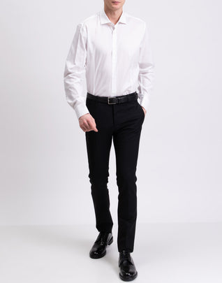 RRP€135 JUST CAVALLI Shirt Size 41 / 16 / L Long Sleeve Textured Spread Collar