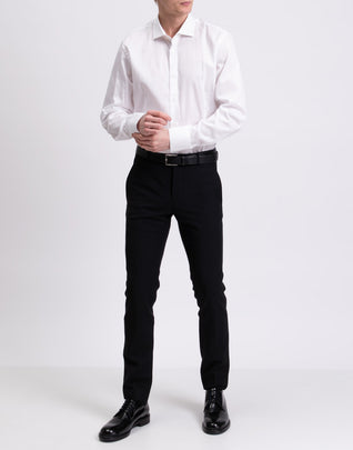 RRP€135 JUST CAVALLI Shirt Size 41 / 16 / L Long Sleeve Textured Spread Collar