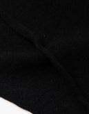 VICOLO Jumper One Size Cashmere Wool & Angora Blend Black V Neck Made in Italy gallery photo number 8
