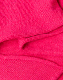 VICOLO Pink Jumper One Size Cashmere Wool & Angora Blend Raw Edges Made in Italy gallery photo number 8