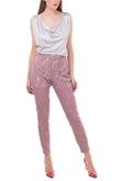 RRP €340 JUST CAVALLI Lace Trousers Size IT 42 / M See Through Zipped Cuffs gallery photo number 2