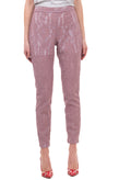 RRP €340 JUST CAVALLI Lace Trousers Size IT 42 / M See Through Zipped Cuffs gallery photo number 3