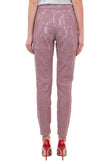 RRP €340 JUST CAVALLI Lace Trousers Size IT 42 / M See Through Zipped Cuffs gallery photo number 5