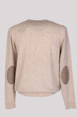 RRP €195 HACKETT Cashmere & Wool Jumper Size L Herringbone Trim Elbow Patch gallery photo number 3