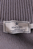 RRP €495 HACKETT Cashmere & Wool Knitted Bomber Jacket Size XL Leather Front gallery photo number 8