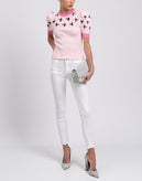 RRP €190 ACNE STUDIOS Jeans W26 L32 Stretch White Cropped Zip Fly Skinny Fit gallery photo number 3