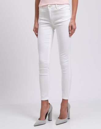 RRP €190 ACNE STUDIOS Jeans W26 L32 Stretch White Cropped Zip Fly Skinny Fit gallery photo number 6