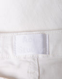 RRP €190 ACNE STUDIOS Jeans W26 L32 Stretch White Cropped Zip Fly Skinny Fit gallery photo number 10