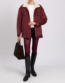 RRP€228 GEORGE J. LOVE Corduroy Jacket Size S Sherpa Inside Made in Italy gallery photo number 2