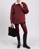 RRP€228 GEORGE J. LOVE Corduroy Jacket Size S Sherpa Inside Made in Italy gallery photo number 3