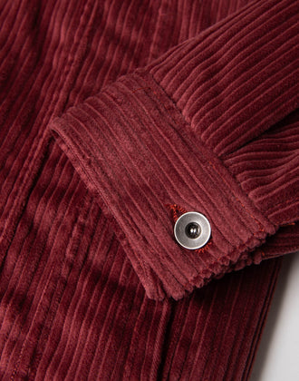 RRP€228 GEORGE J. LOVE Corduroy Jacket Size S Sherpa Inside Made in Italy gallery photo number 9