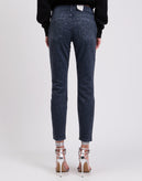 RRP€125 CURRENT/ELLIOTT Jeans W29 Stretch Distressed Leopard Pattern Cropped gallery photo number 6