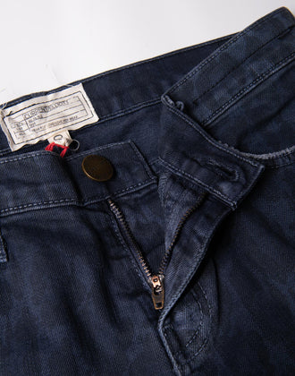 RRP€125 CURRENT/ELLIOTT Jeans W29 Stretch Distressed Leopard Pattern Cropped gallery photo number 7