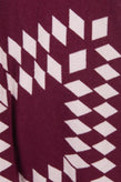 GEORGE J. LOVE Shawl-Wrap Scarf Cashmere Angora - Wool Blend Geometric Thin Knit gallery photo number 5