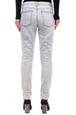 RRP€135 CURRENT/ELLIOTT Jeans Size 27 Stretch Ripped Bleached Skinny Made in USA gallery photo number 4