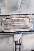 RRP€135 CURRENT/ELLIOTT Jeans Size 27 Stretch Ripped Bleached Skinny Made in USA gallery photo number 6