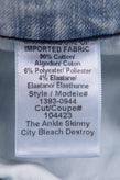 RRP€135 CURRENT/ELLIOTT Jeans Size 27 Stretch Ripped Bleached Skinny Made in USA gallery photo number 7