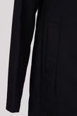 RRP €210 8 Coat Size 42 / M Navy Blue Underarm Grommets Button Front Collared gallery photo number 5