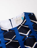 KISUA AFRICA for 8 Sheath Dress Size 42 / M Partly Lined Pattern Crew Neck gallery photo number 8