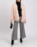 RRP€340 TART COLLECTIONS Hairy Coat Size XS Fully Lined gallery photo number 2