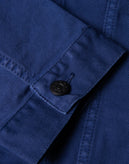 RRP€110 8 Gabardine Work Jacket Size L Garment Dye Button Collared Made in Italy gallery photo number 9