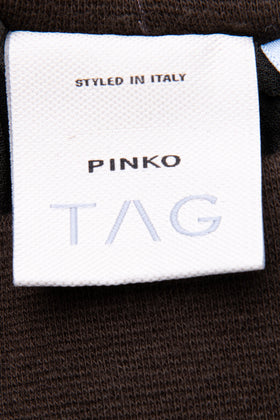 RRP €140 PINKO TAG Sequined Trousers Size IT 40 Partly Velour Coated Cropped gallery photo number 8