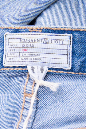 RRP €225 CURRENT/ELLIOTT Unisex Jeans W29 M32 Distressed Faded Embroidered gallery photo number 10