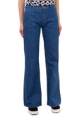 RRP €145 M.I.H JEANS Flared Jeans Size XS Garment Dye Zip Fly Regular Fit gallery photo number 2