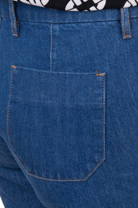 RRP €145 M.I.H JEANS Flared Jeans Size XS Garment Dye Zip Fly Regular Fit gallery photo number 5