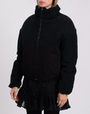 RRP€230 8 Corduroy & Denim Jacket XS Black Padded Full Zip Closure Made in Italy gallery photo number 5