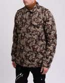 RRP€230 CAMOU By 8 Military Jacket Size M Wool Blend Padded Made in Italy gallery photo number 5