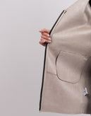 RRP €305 PINKO Hairy Fabric Coat Size 40 / S Unlined Patterned Full Zip gallery photo number 7