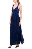 RRP€190 8 Devore Maxi A-Line Dress Size IT 40 / S Partly Lined Sleeveless V Neck gallery photo number 5