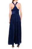 RRP€190 8 Devore Maxi A-Line Dress Size IT 40 / S Partly Lined Sleeveless V Neck gallery photo number 6