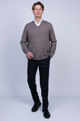 RRP €180 HACKETT Cashmere Silk & Wool Jumper B&T Size 0XL Melange Long Sleeve gallery photo number 2