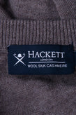 RRP €180 HACKETT Cashmere Silk & Wool Jumper B&T Size 0XL Melange Long Sleeve gallery photo number 7