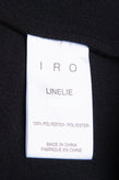 RRP €315 IRO Crepe Short A-Line Dress Size 36 / S Black Unlined Long Sleeve gallery photo number 8