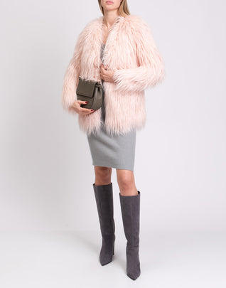 RRP€340 TART COLLECTIONS Hairy Coat Size XS Fully Lined