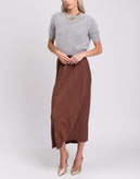 RRP €255 ERMANNO ERMANNO SCERVINO Pleated Skirt Size M Wool Blend Made in Italy gallery photo number 2