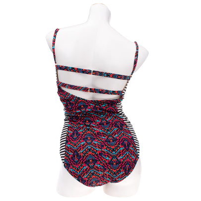 TART SWIM One Piece Swimsuit Size L Padded Underwired Cut Out