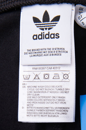 ADIDAS Jersey Leggings Size 42 Embroidered Logo Three Stripes Cropped gallery photo number 7