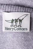 RRP€150 HENRY COTTON'S Thin Jumper Size 42-44 XXS-XS Lambswool Blend Long Sleeve gallery photo number 6