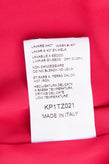 KAOS Crepe A-Line Dress Size - 40 Crossover Front Gathered Side Made in Italy gallery photo number 7
