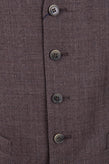 RRP €195 HACKETT Wool Waistcoat Size 34R 44R XXS Fully Lined Herringbone Pinhead gallery photo number 7